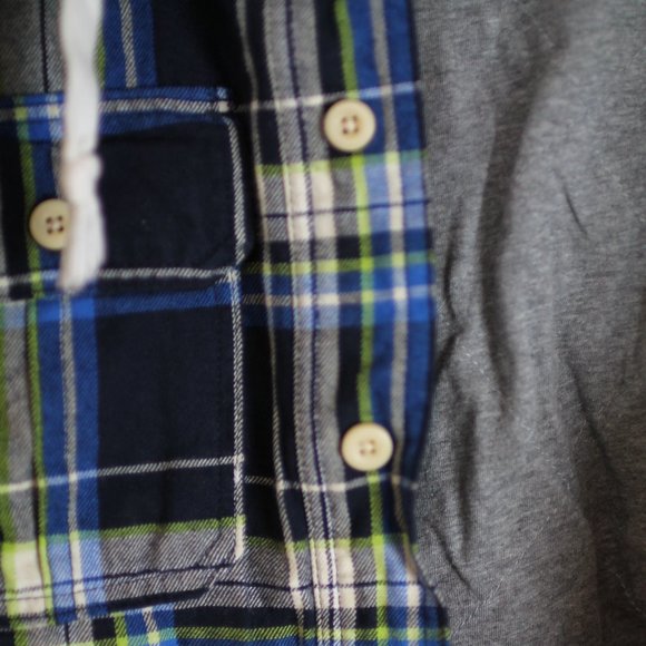 NWOT Hooded Plaid Jacket - Picture 8 of 9